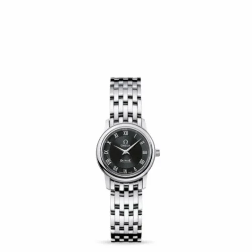 Omega De Ville Prestige Quartz 22 Stainless Steel / Black / Bracelet 4570.52.00 (45705200)